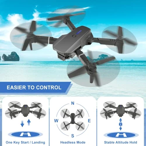Mini Drone with 4K Dual Cameras — Drone, Jdfdexc