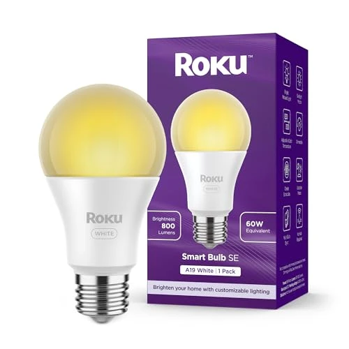 Smart Light Bulb, Roku