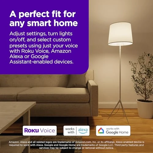 Smart Light Bulb, Roku