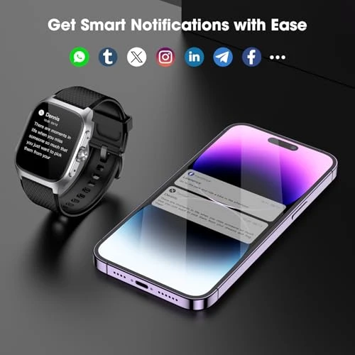 Smart Watch Classic Style for Men, EURANS