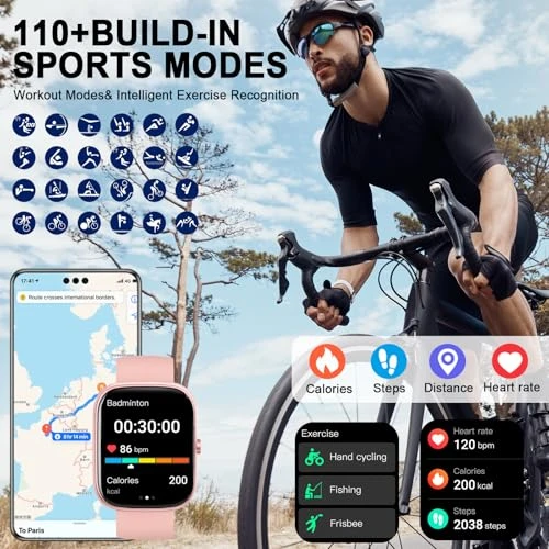 Smart Watch with HD Screen and Fitness Tracking — Smart Watch, Dyurwa