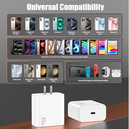 45W Super Fast USB C Charger Set, Shenzhen Xihuida Electronics Co., Ltd.