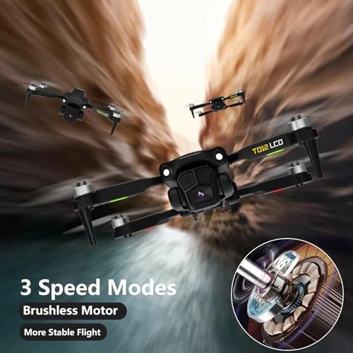 Brushless Motor Drone with LCD Screen Remote Control — Drone, Toladrone