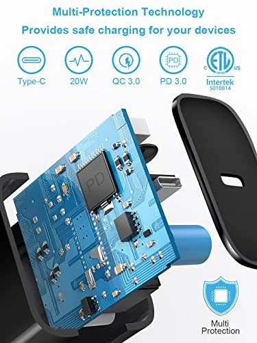 Fast Charger with Cable — Power Bank, Coreykin