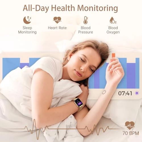 Fitness Tracker Smart Watch, taopodo