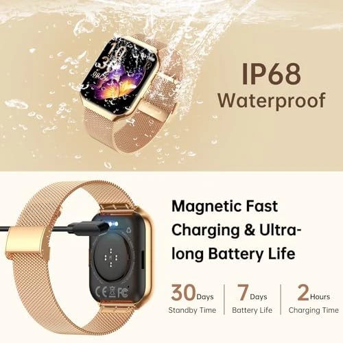 Fitness Tracker Smart Watch, taopodo