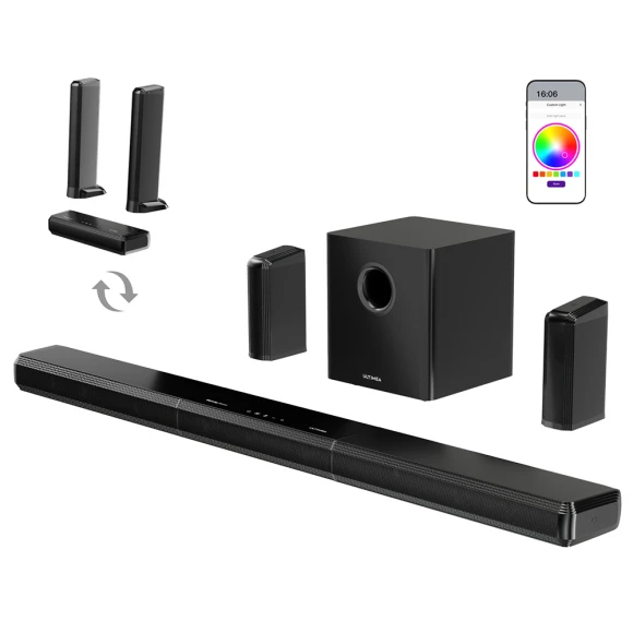 9.1 Channel Soundbar — Sound Bar, Ultimea