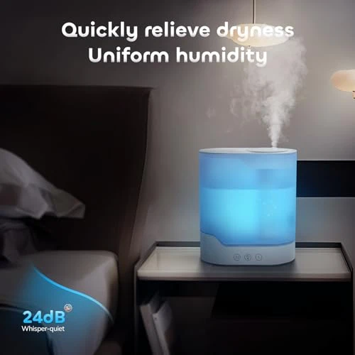 Air Humidifier — Essential Oil Diffuser, YOGIN