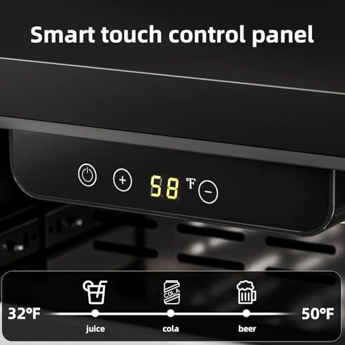 Weather Proof Stainless Steel Outdoor Beverage Refrigerator, Antarctic Star