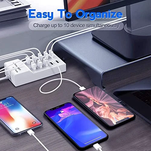 10 Port USB Charging Station, Shenzhenshi MinJieSi DianZi Youxiangongsi