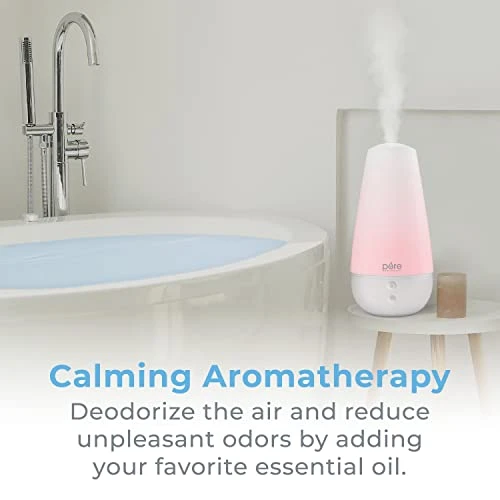 3-in-1 Cool Mist Humidifier, Essential Oil Diffuser & Mood Light, Pure Enrichment