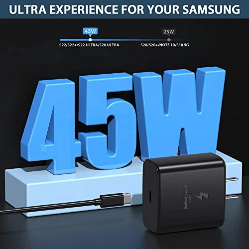 45W Super Fast Charger USB C, PIOEVTKA