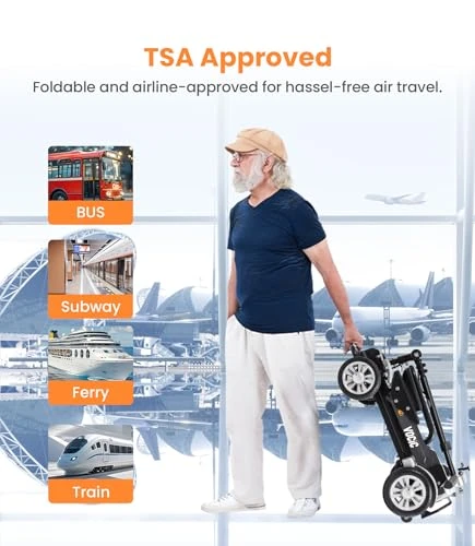 Folding Electric Mobility Scooter — Electric Scooter, VOCIC