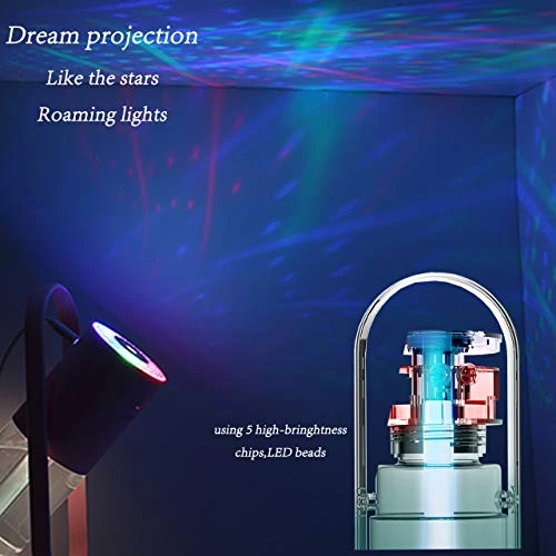 Portable Mini Humidifier with LED Lights — Humidifier, fuliying