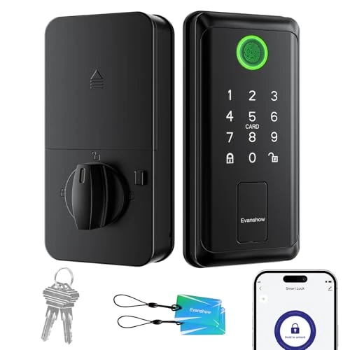 Smart Door Handle Lock with Keypad — Smart Lock, Evanshow