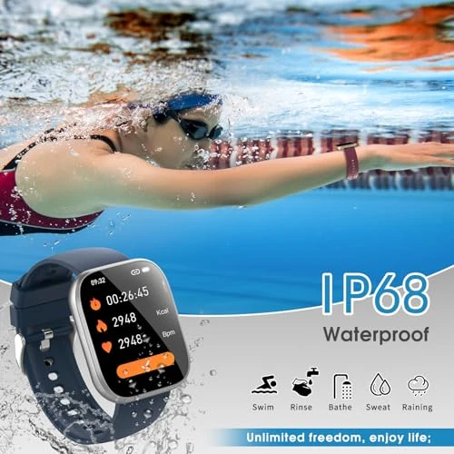 Smart Watch with Bluetooth Calling and Fitness Tracking — Smart Watch, aycy