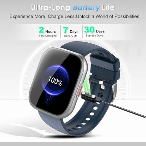 Smart Watch with Bluetooth Calling and Fitness Tracking — Smart Watch, aycy