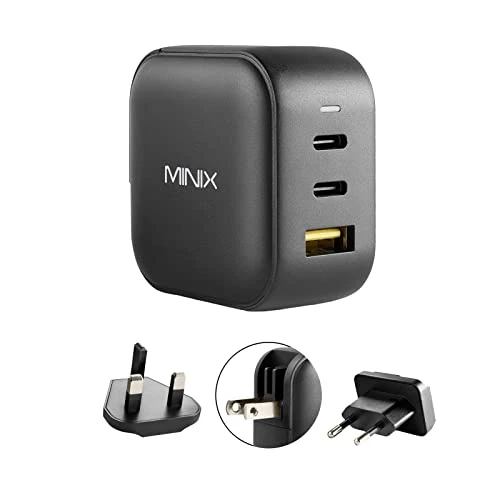 Turbo 3-Port GaN Wall Charger, MINIX