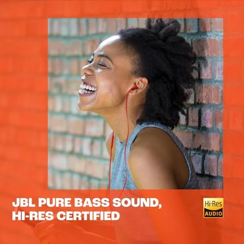 Wired Hi-Res USB-C in-Ear Headphones with Microphone, JBL