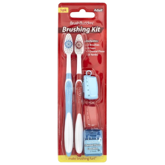 Smart Care Toothbrush Set — Electric Toothbrush, Brush Buddies