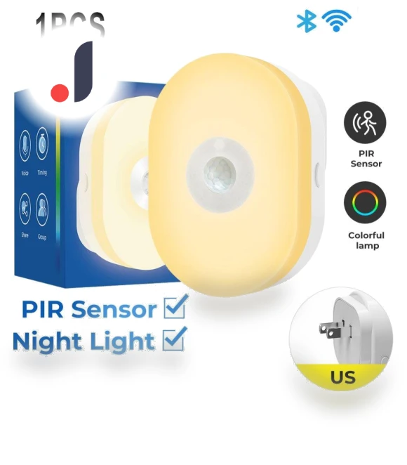 Smart LED Night Light — Night Lights, jE6FZVk30tLU5T