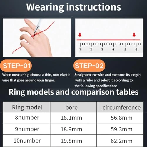 Smart Ring with Charging Case, Kalaxy47