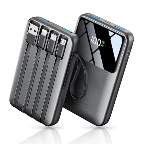 15000mAh Portable Charger with Built-in Cable, Anshi Shengying (Shenzhen) Technology Co., Ltd.