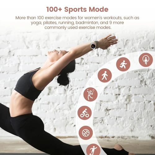 Fitness Watch with HR/BP/SpO2 Monitor, RifePhi