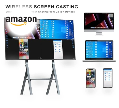 FLIP HUB 55" S2 Rotating Smart Board — Electronic Whiteboards, TIBURN