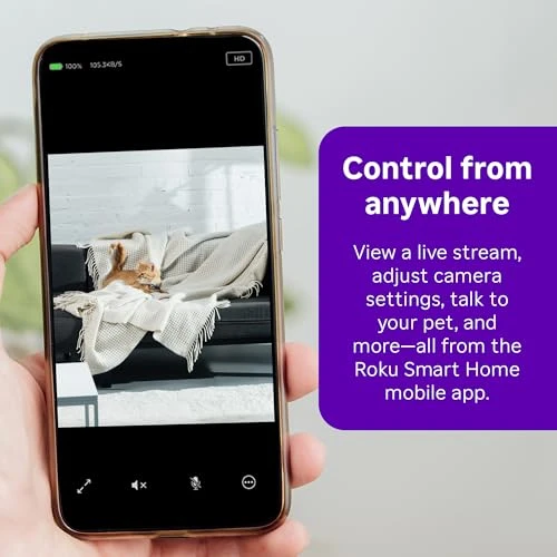 Indoor Camera - Home Security, Roku