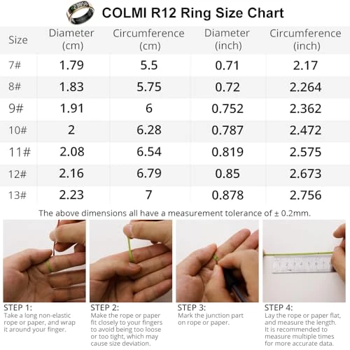 Smart Ring with Touch Display, COLMI