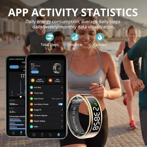 Smart Ring with Touch Display, COLMI