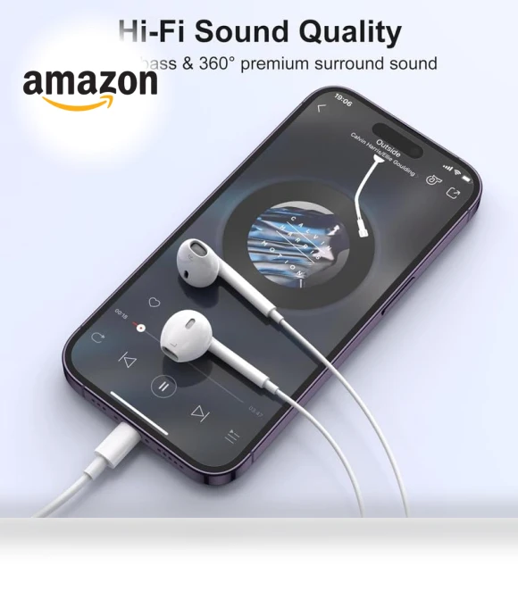Wired Earbuds with Microphone — In-Ear Headphones, Mutsrd