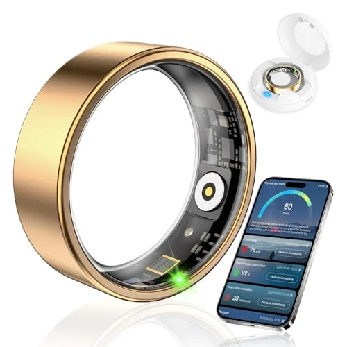 Sleep Monitoring Fitness Tracker Ring, YULUCKGO