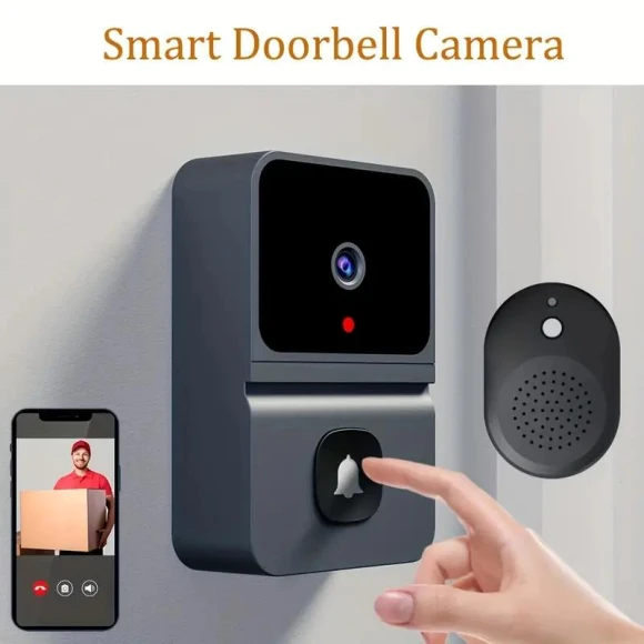 Two-Way Wireless Security Doorbell, JUDING