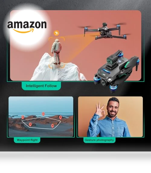 4K GPS Drone with Dual Cameras — Drones, Jardhom