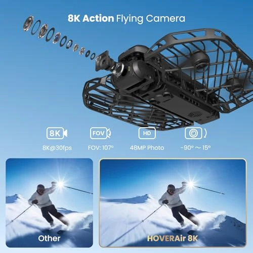 Foldable Action Flying Camera — Drone, HOVERAir