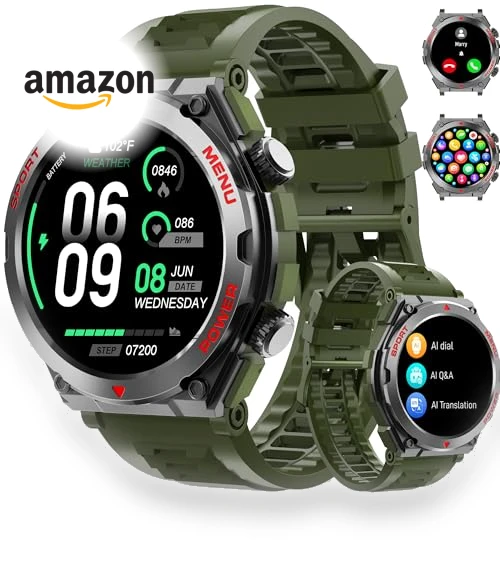 AI Smartwatch with Health Monitoring — Smartwatches, Bvlrksc