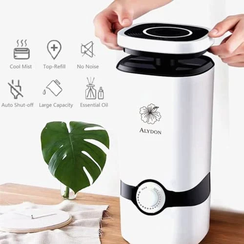Cool Mist Humidifier with Essential Oil Diffuser, Alydon