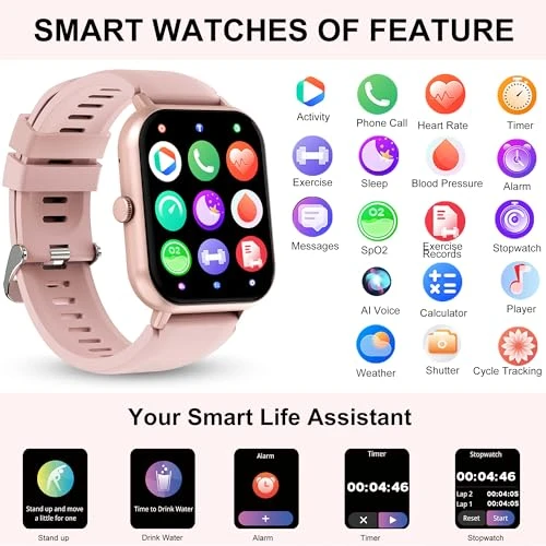 Fitness Tracker Smartwatch, PLEIVO