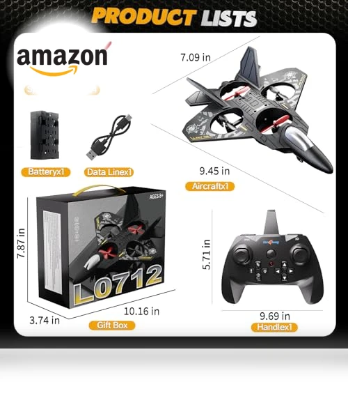 Foam Remote Control Airplane Drone — Flying Toys, WATUDOU