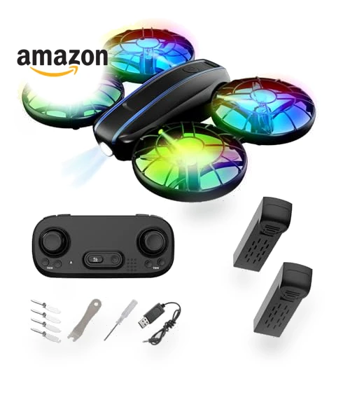 RC Drone with Lights and 3D Flip — Drones, SUMEAUT
