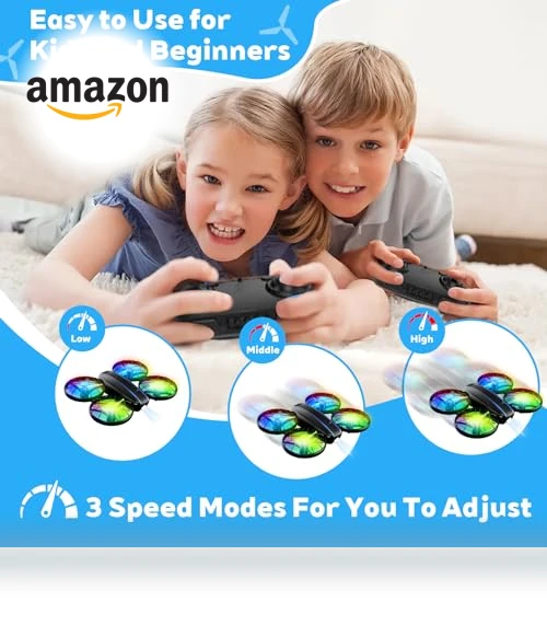 RC Drone with Lights and 3D Flip — Drones, SUMEAUT