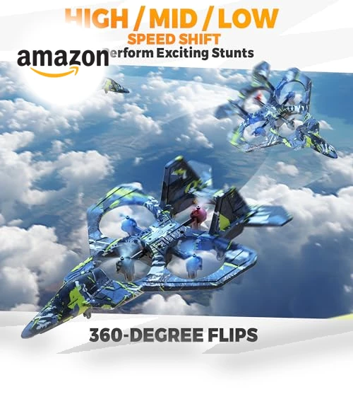 RC Fighter Airplane Mini Drone — RC Helicopters, BEZGAR