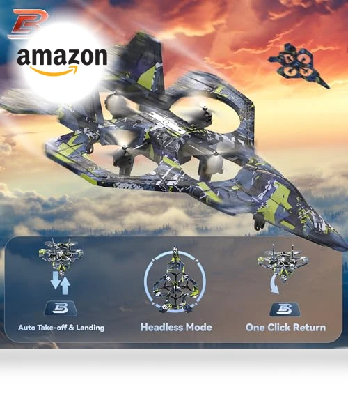 RC Fighter Airplane Mini Drone — RC Helicopters, BEZGAR