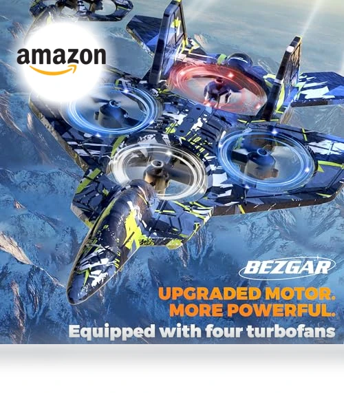 RC Fighter Airplane Mini Drone — RC Helicopters, BEZGAR