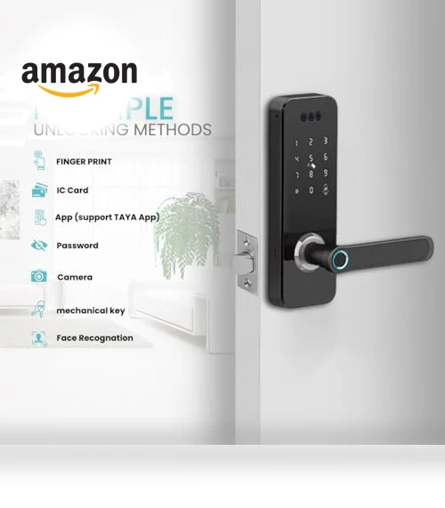Smart Door Lock with Face Recognition — Smart Home Security, We Technology