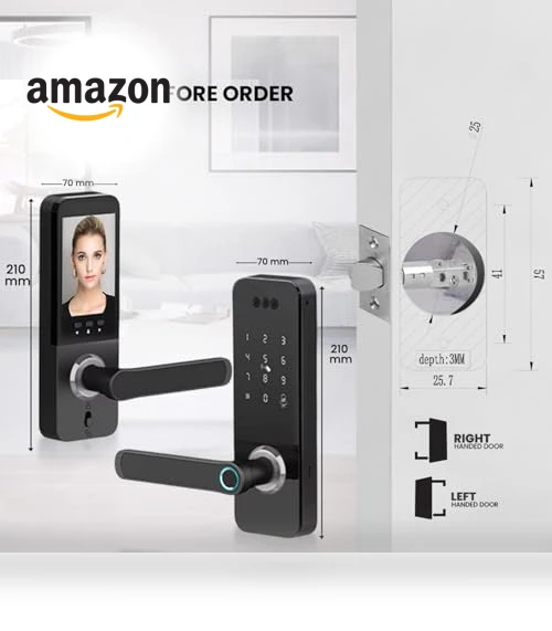 Smart Door Lock with Face Recognition — Smart Home Security, We Technology
