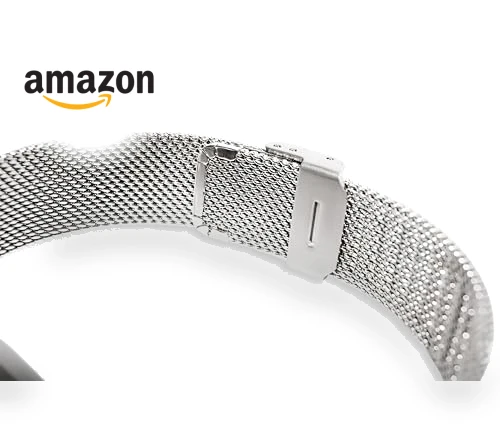 Smartwatch with Mesh Metal Strap and Silicone Band — Smartwatches, VELTIX