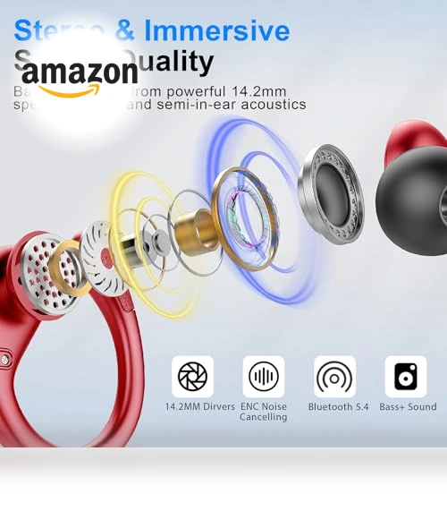 Wireless Earbuds Sport — In-Ear Headphones, Rulefiss